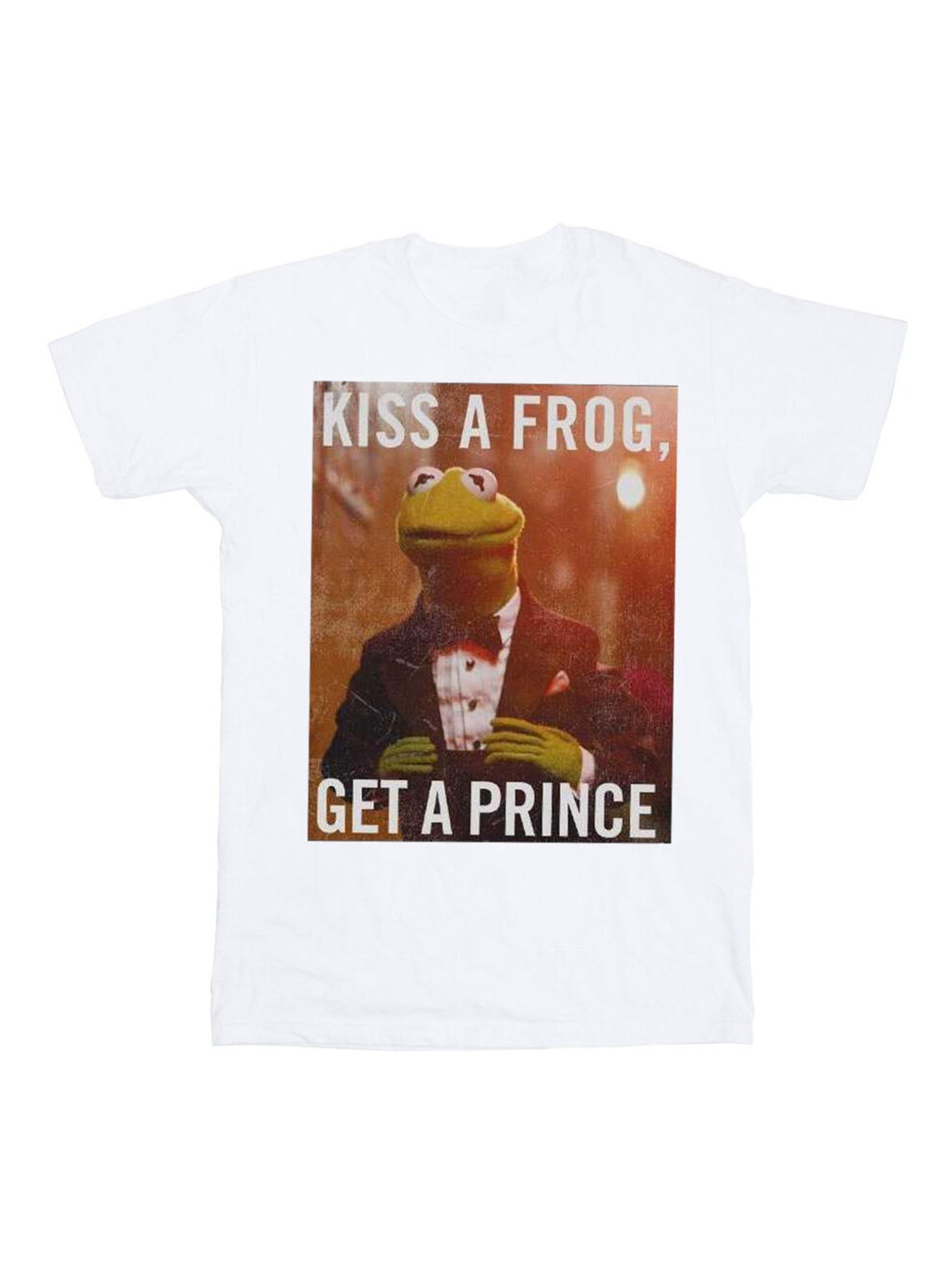 Disney - T-shirt THE MUPPETS KISS A FROG GET A PRINCE - Kiabi